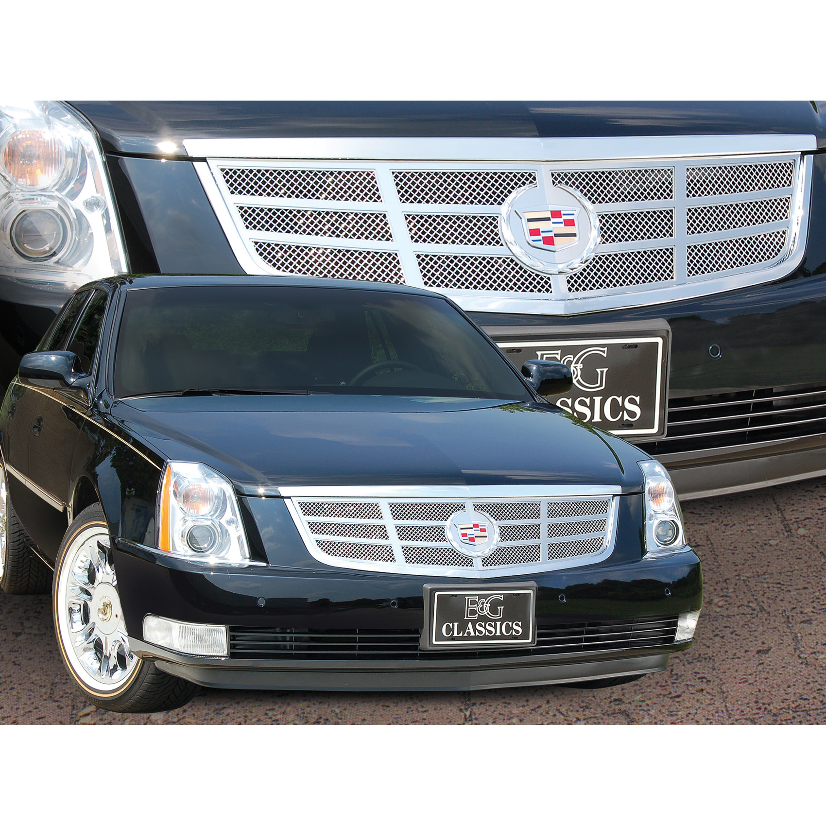 E G Classics Cadillac Dts Grille Fine Mesh Grille Upper Only