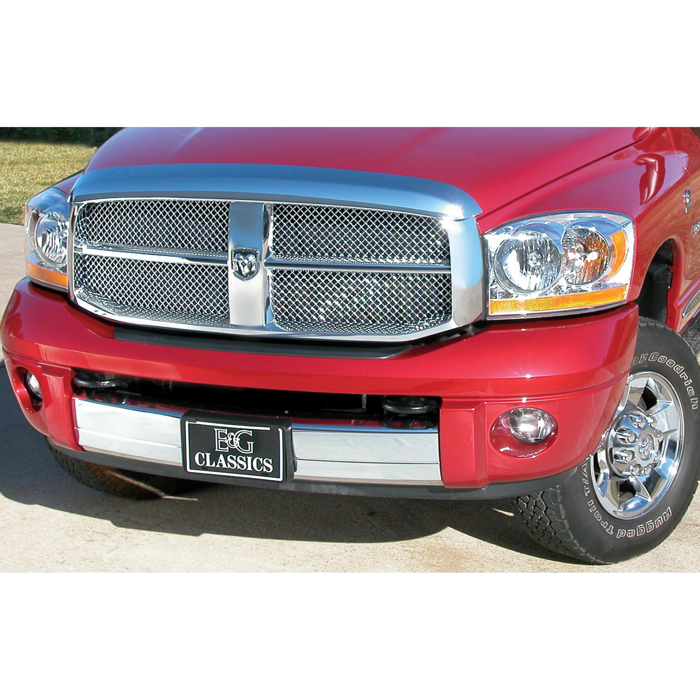 Eandg Classics 2006 2008 Dodge Ram 1500 Grille 2pc Heavy Metal Mesh Grille 1117 0104 06