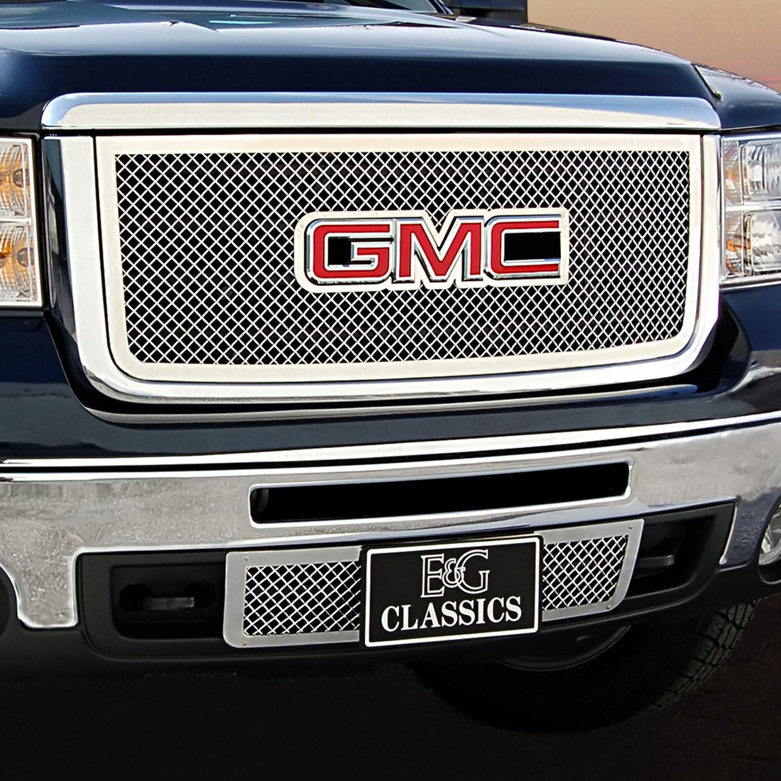 E G Classics 2007 2010 GMC Sierra 2500 HD 3500 HD Grille 2Pc Heavy Mesh