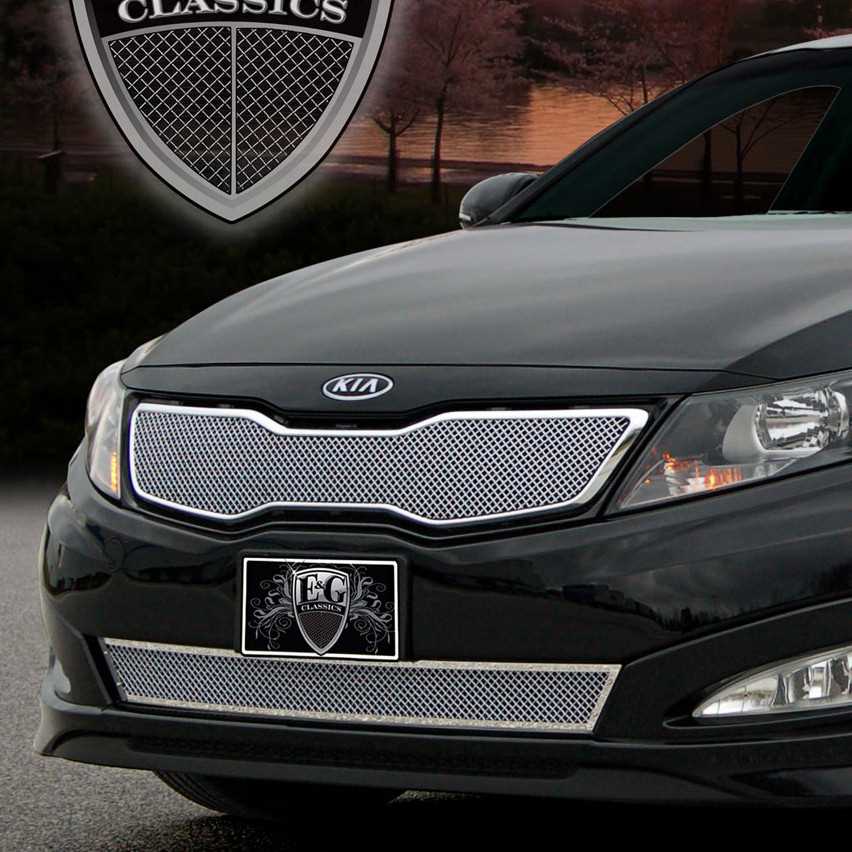 Eandg Classics 2011 2013 Kia Optima Grille 2 Pc Fine Mesh Grille 1310