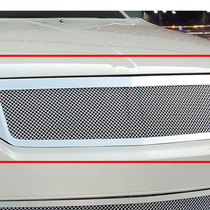 E&g Classics 2007-2009 Lincoln Mkz Grille Fine Mesh Upper Grille - 1369 