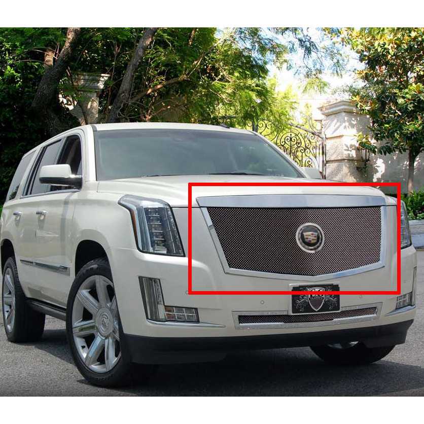 Eandg Classics 2015 2015 Cadillac Escalade Grille Classic Black Ice Fine