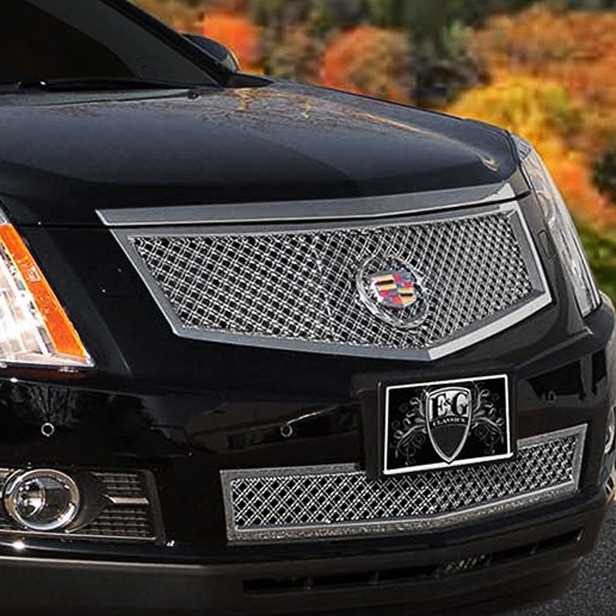 Eandg Classics 2013 2016 Cadillac Srx Grille 2 Pc Classic Dual Weave Mesh Grille 1003 0104 13dr 9272