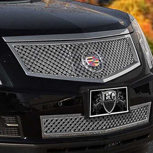 Eandg Classics 2013 2016 Cadillac Srx Grille 2 Pc Classic Dual Weave Mesh Grille 1003 0104 13dr