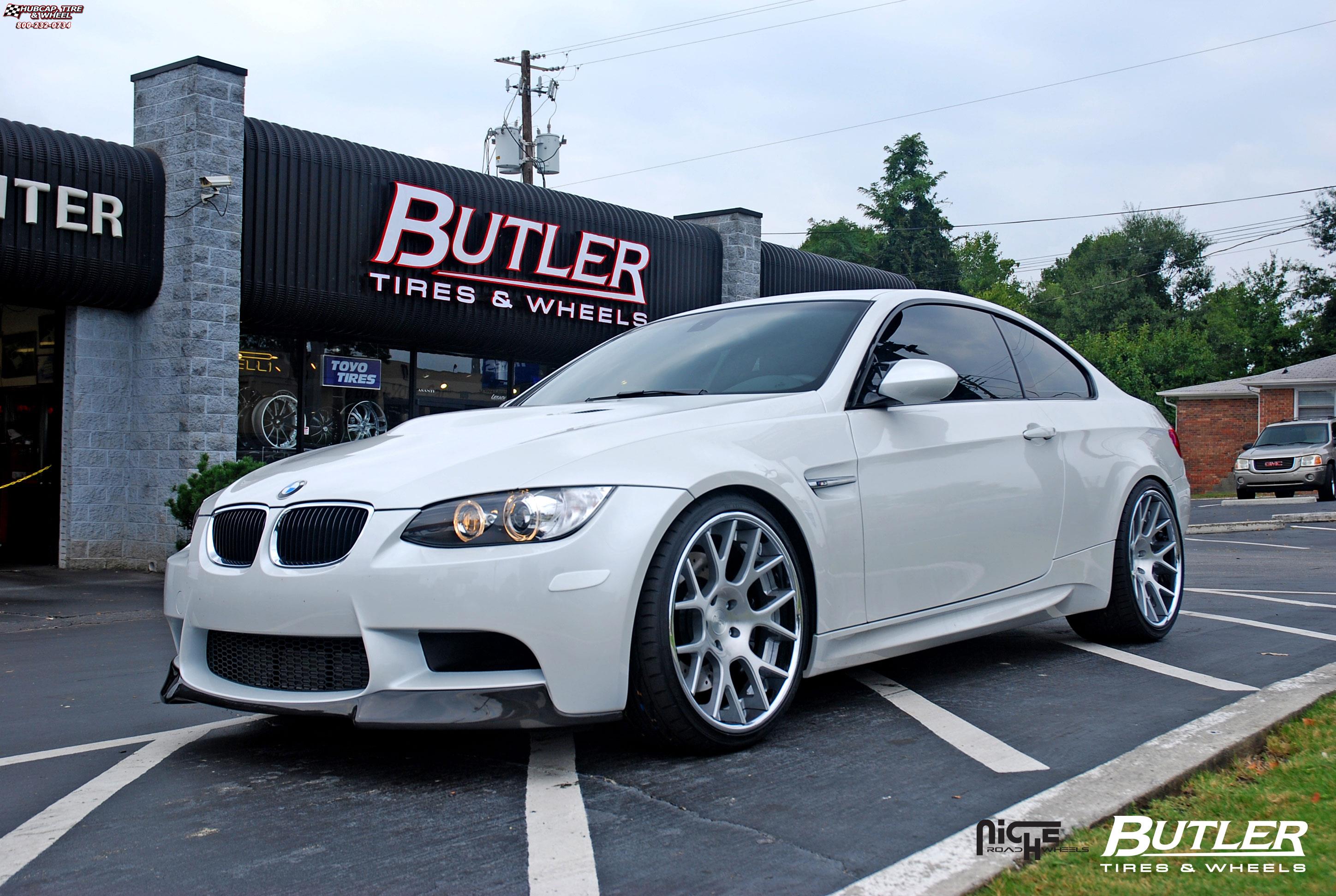 vehicle gallery/bmw m3 niche pulse  Brushed wheels and rims