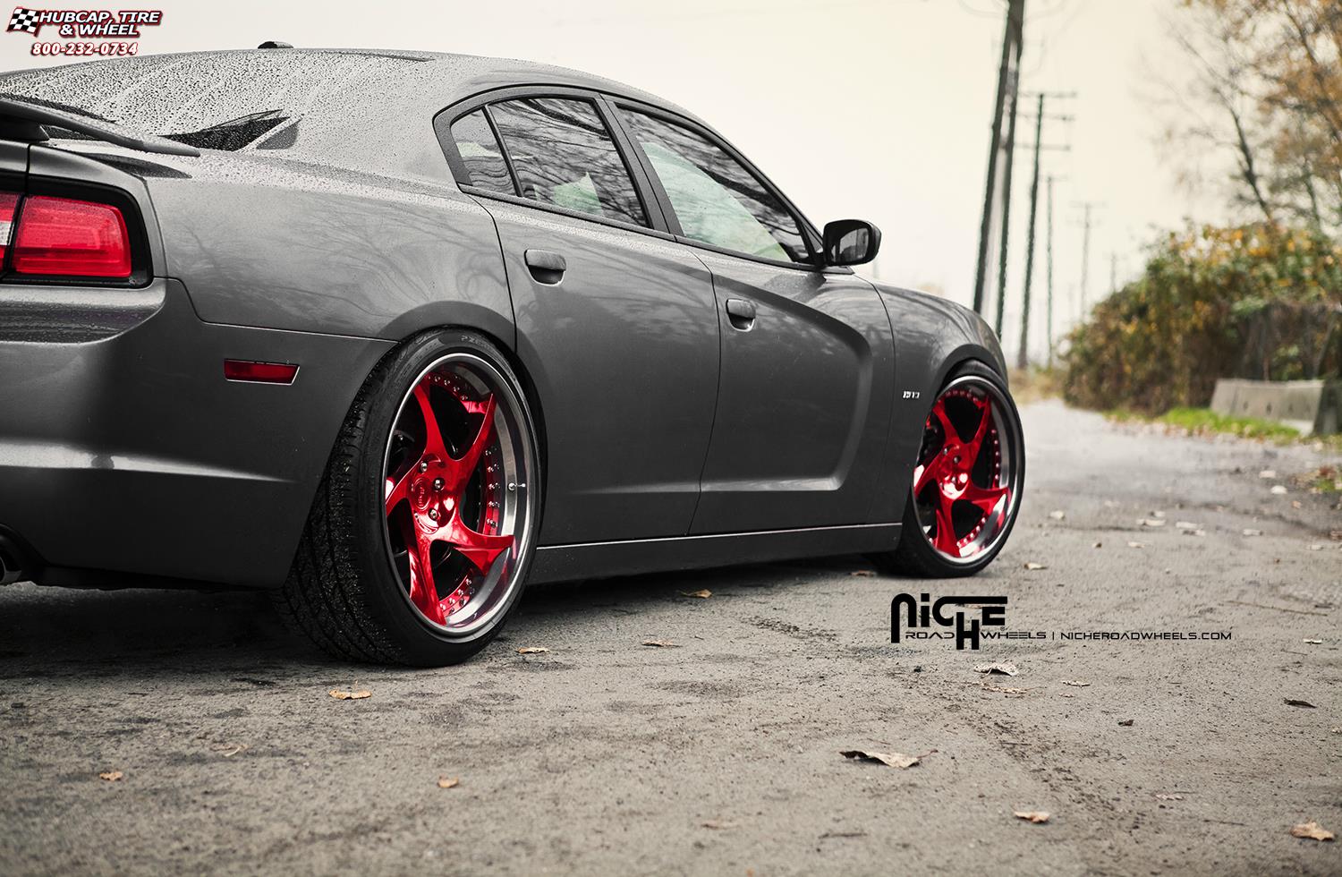 vehicle gallery/dodge charger rt niche scope  Hi Luster Polish with Candy Apple Tint, Gloss DDT wheels and rims