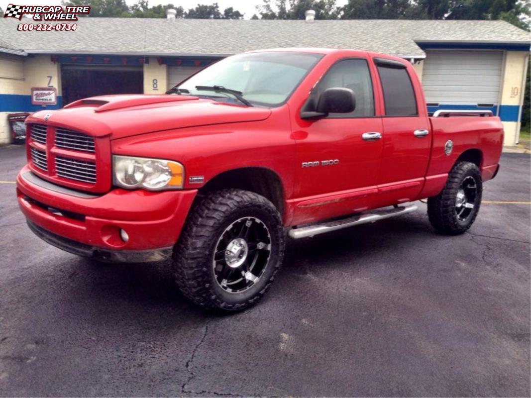 vehicle gallery/ram 1500 xd series xd797 spy x  Gloss Black Machined wheels and rims