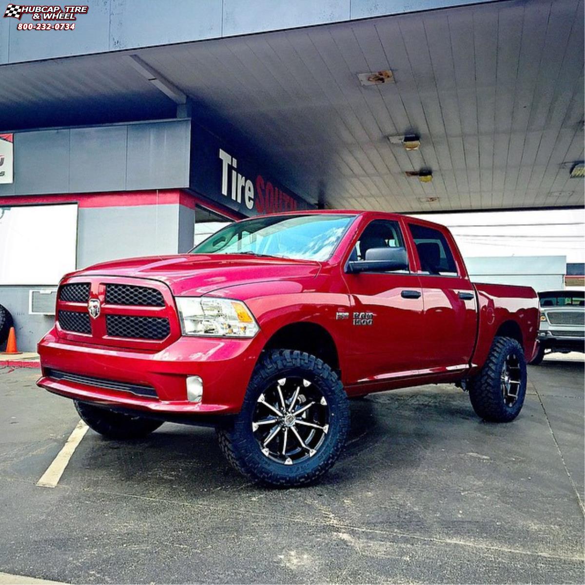 vehicle gallery/ram 1500 xd series xd779 badlands x  Gloss Black Machined wheels and rims