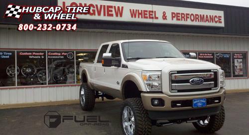 vehicle gallery/ford f 250 fuel hostage d530 0X0  Chrome wheels and rims