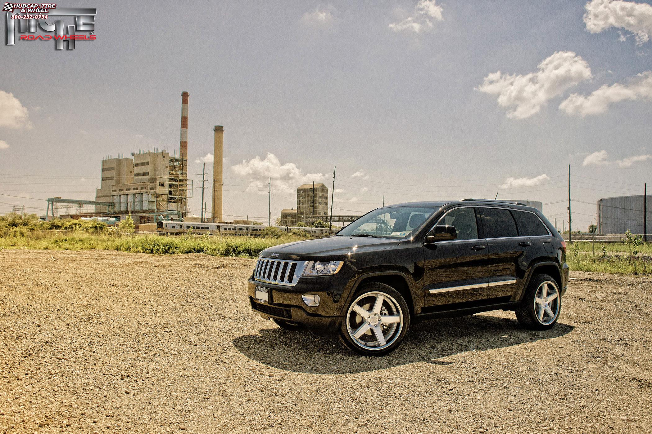 vehicle gallery/jeep cherokee niche nurburg m880  Matte Black / Black Stainless wheels and rims