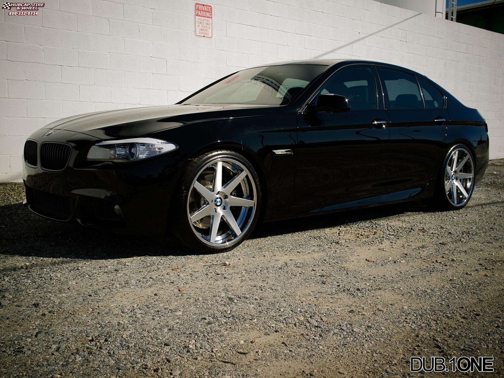 vehicle gallery/bmw 531i dub 7seven  Brushed Face, Hi Luster Windows wheels and rims