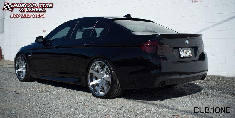 vehicle gallery/bmw 531i dub 7seven  Brushed Face, Hi Luster Windows wheels and rims