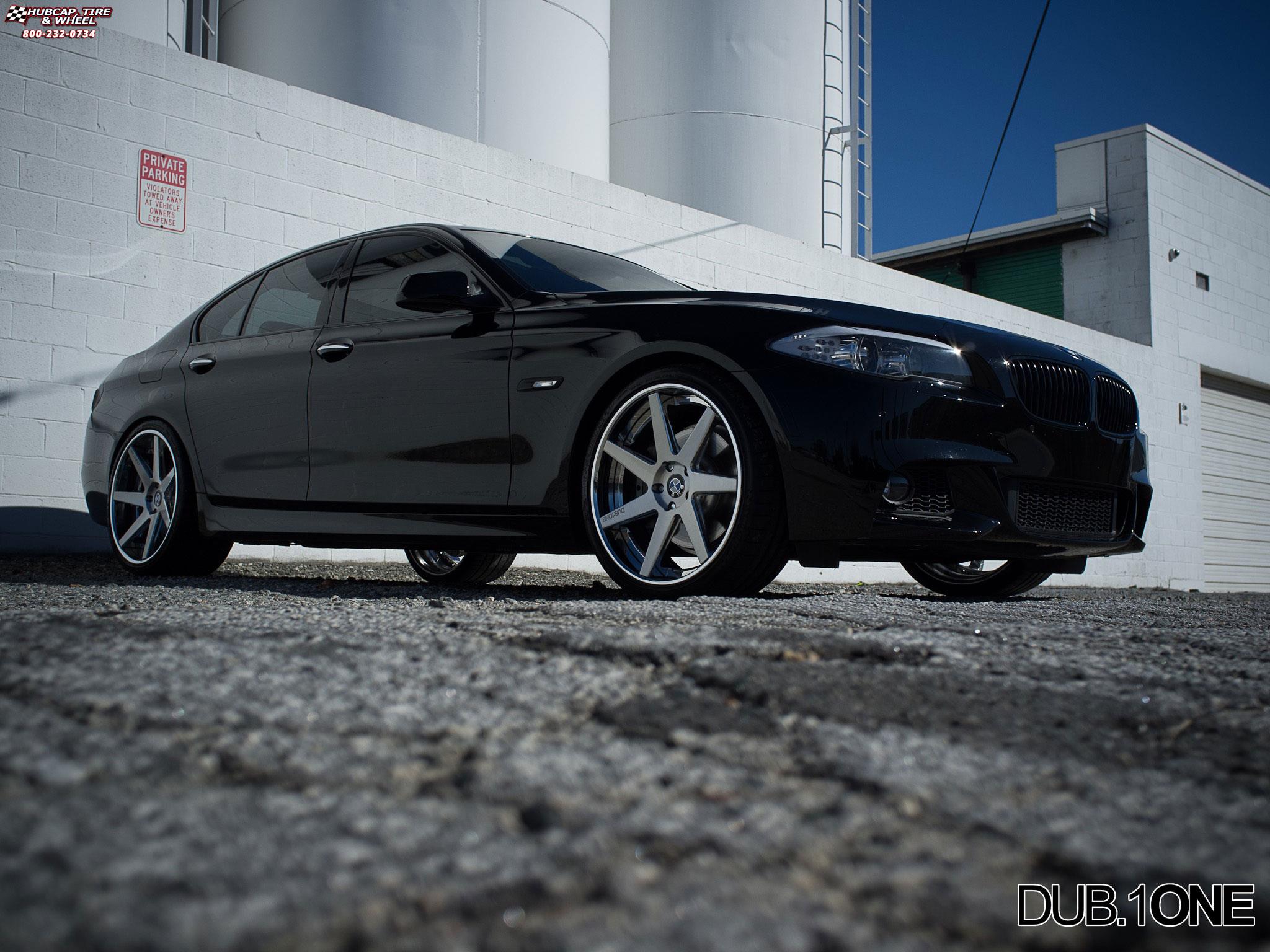 vehicle gallery/bmw 531i dub 7seven  Brushed Face, Hi Luster Windows wheels and rims