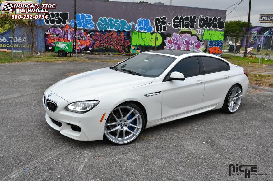 BMW 640i Niche Targa - M130 Wheels Black & Machined with Dark Tint