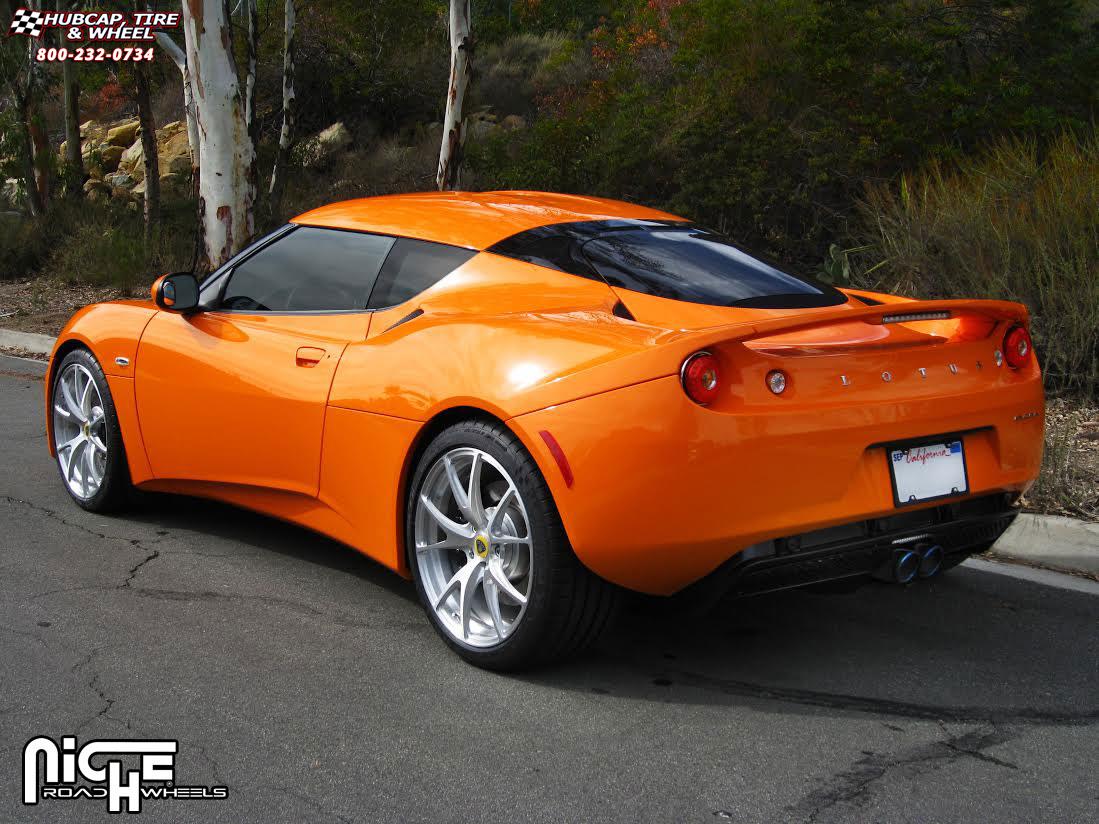 vehicle gallery/lotus evora niche stuttgart  Brushed wheels and rims