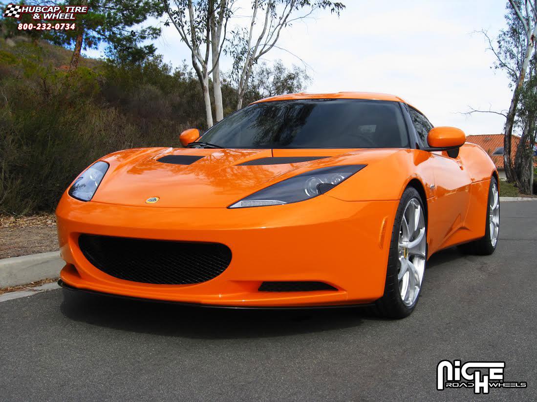 vehicle gallery/lotus evora niche stuttgart  Brushed wheels and rims