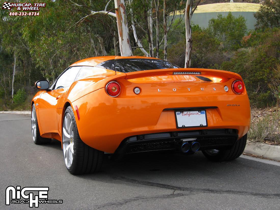 vehicle gallery/lotus evora niche stuttgart  Brushed wheels and rims