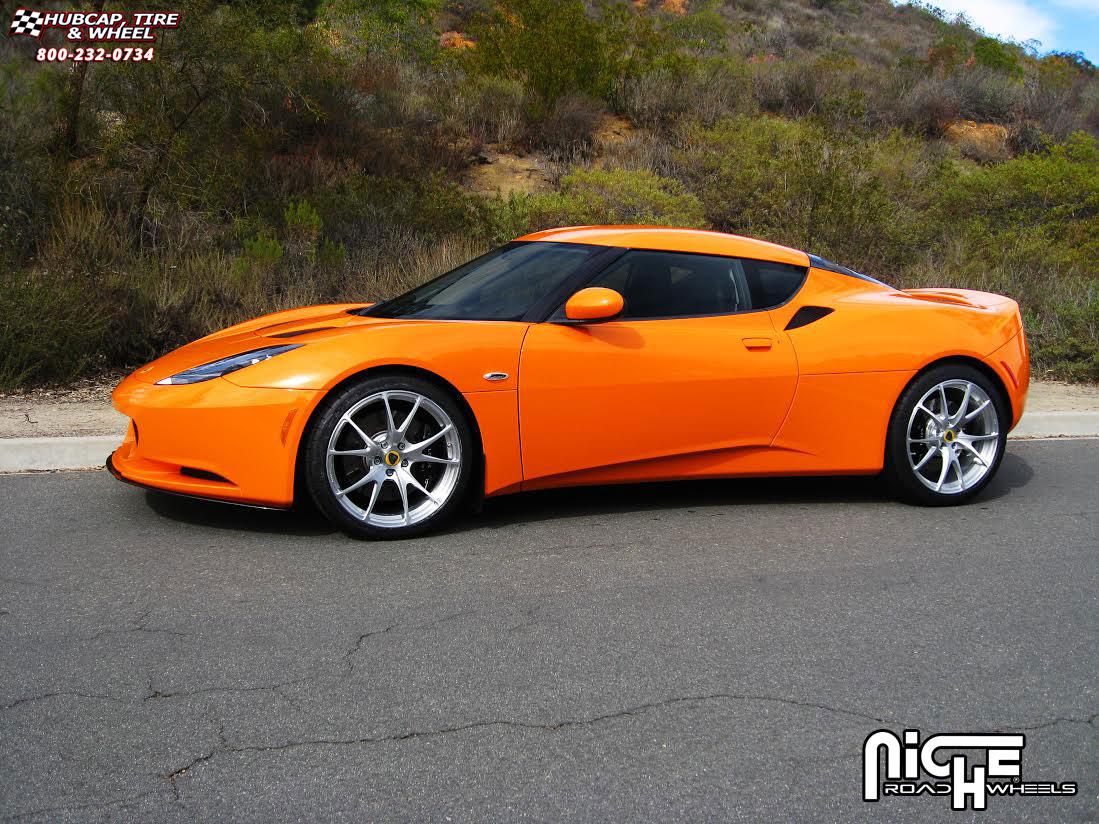 vehicle gallery/lotus evora niche stuttgart  Brushed wheels and rims