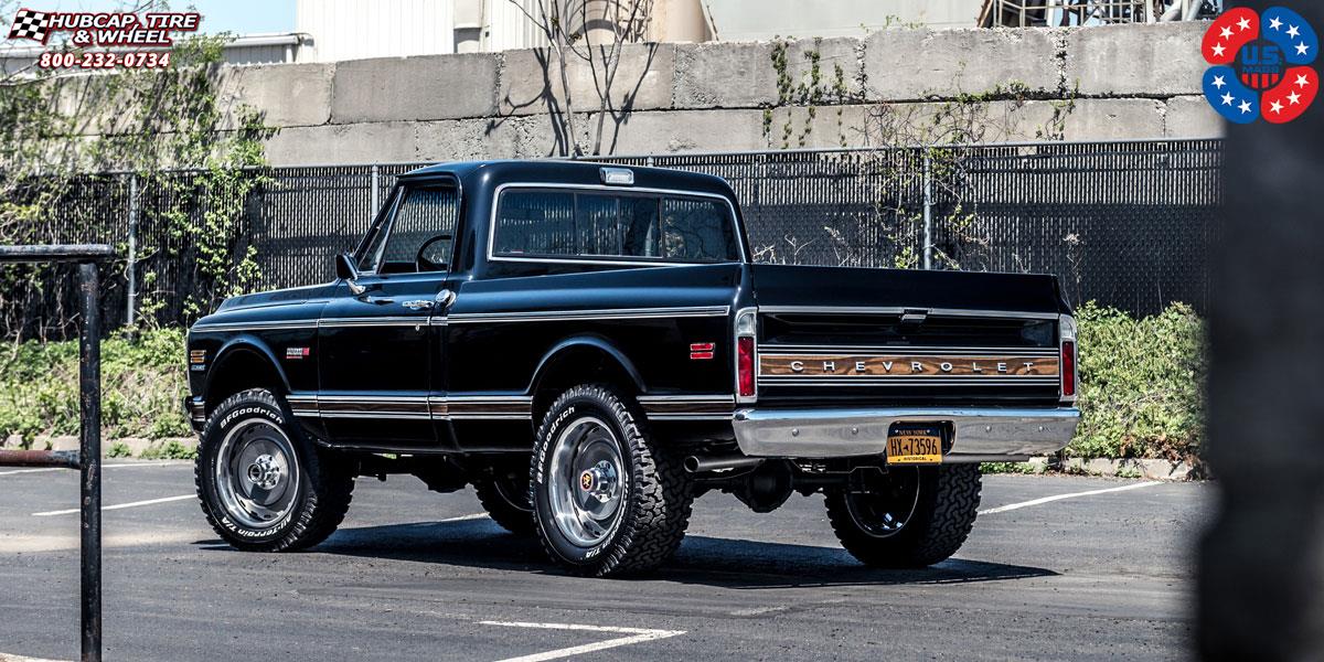 vehicle gallery/chevrolet c10 us mags sierra u399 6 lug 20X9  Crushed Silver | Polished Lip wheels and rims