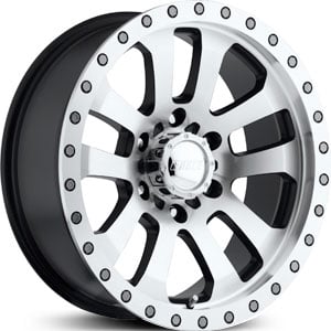 20x9 Eagle Alloy 063 Machined Black HPO Wheels and Rims