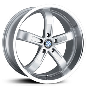 19x8.5 Beyern Type Five Silver RWD