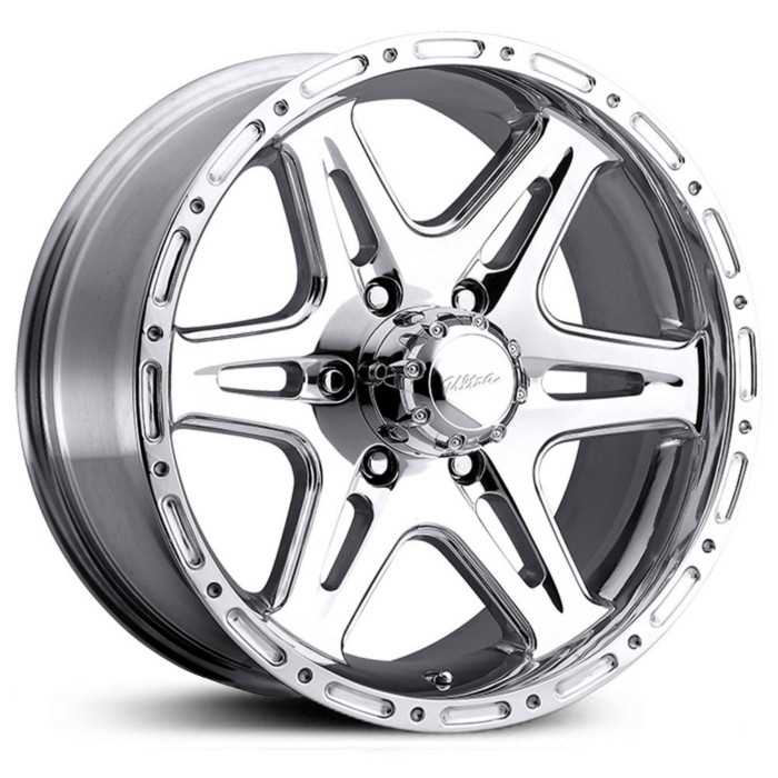 15x10 Ultra Badlands 207/208 Polished w/ Diamond Cut REV Wheels and Rims