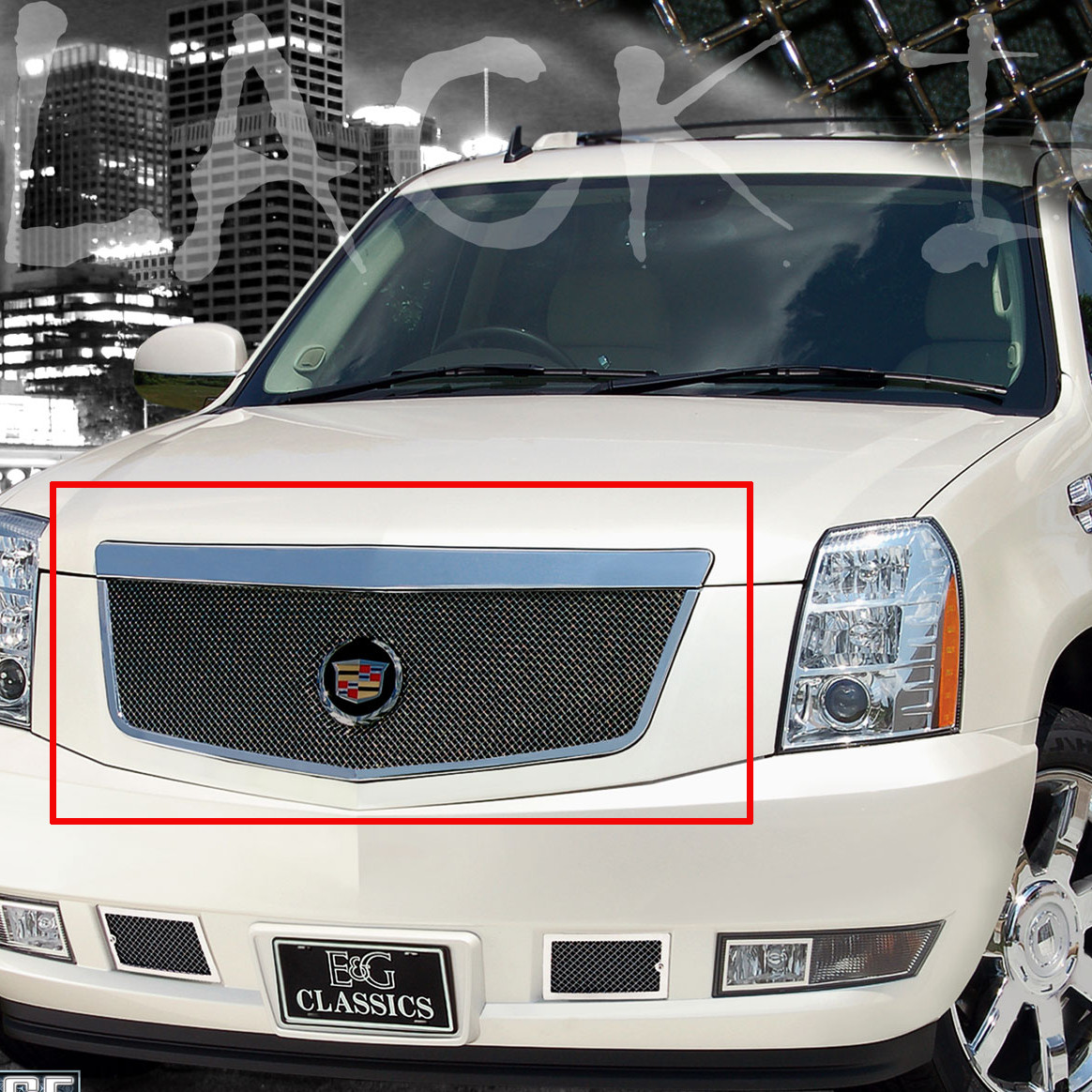 E&G Classics 2007-2014 Cadillac Escalade Grille Classic Fine Mesh ...