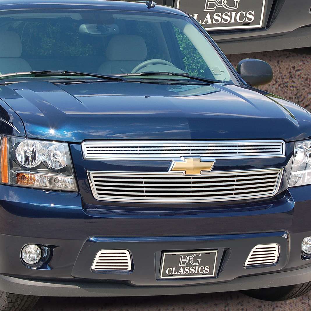 E&G Classics 2007-2014 Chevrolet Suburban Grille 2Pc 