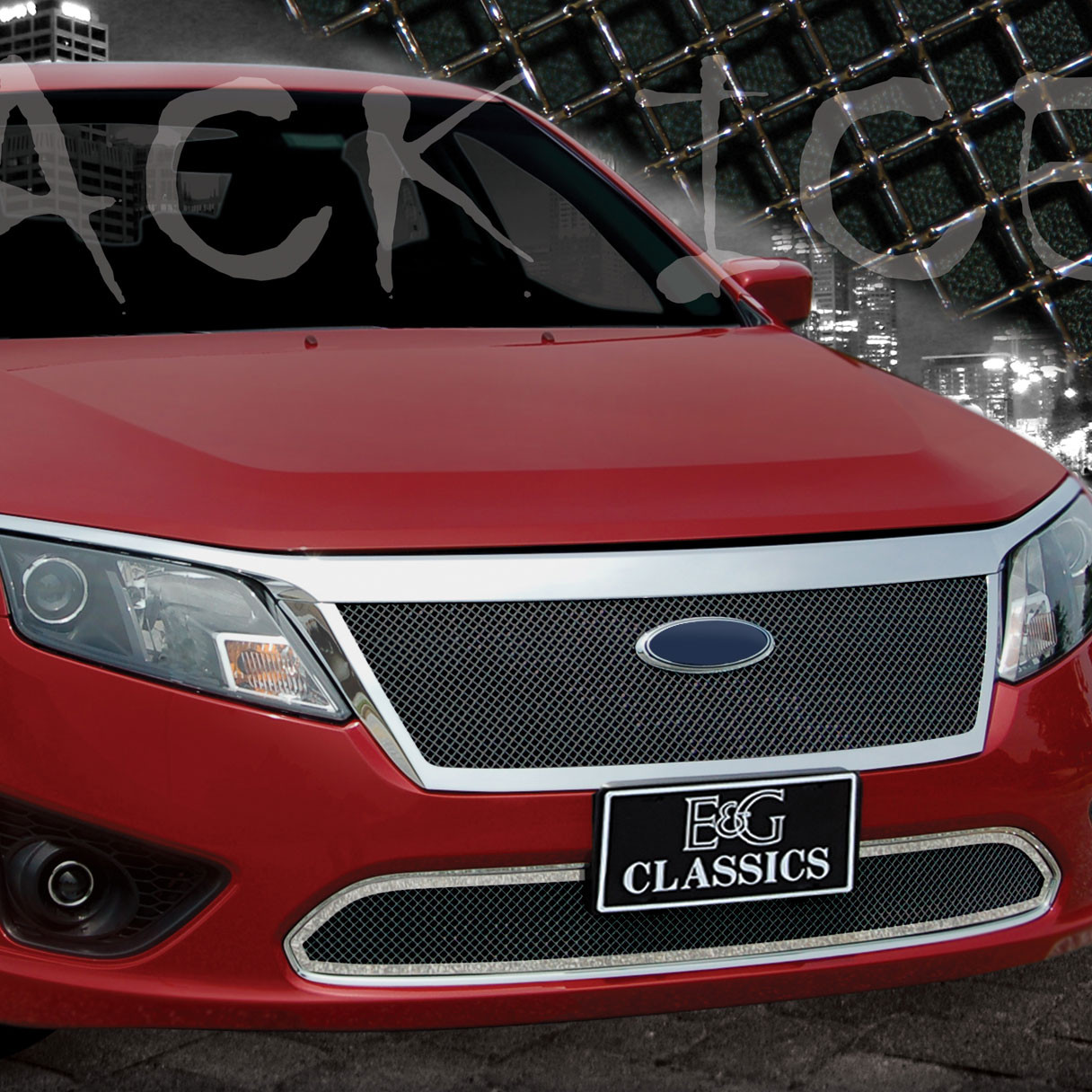 Ford Fusion Black Grill