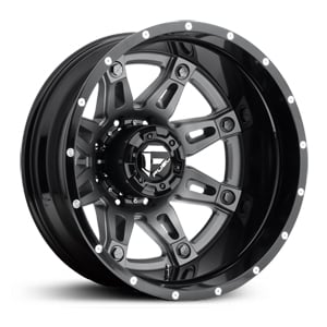 20x12 Fuel Offroad Hostage Two Piece Matte Black REV