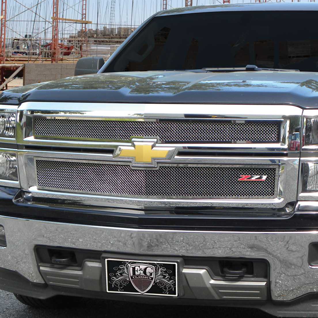 E&G Classics 2014-2015 Chevrolet Silverado 1500 Grille Fine Mesh Grille ...