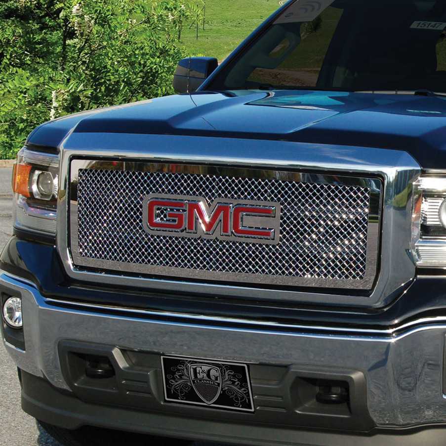 E&G Classics 2014-2015 GMC Sierra 1500 Grille Heavy Mesh Grille - 1091 ...