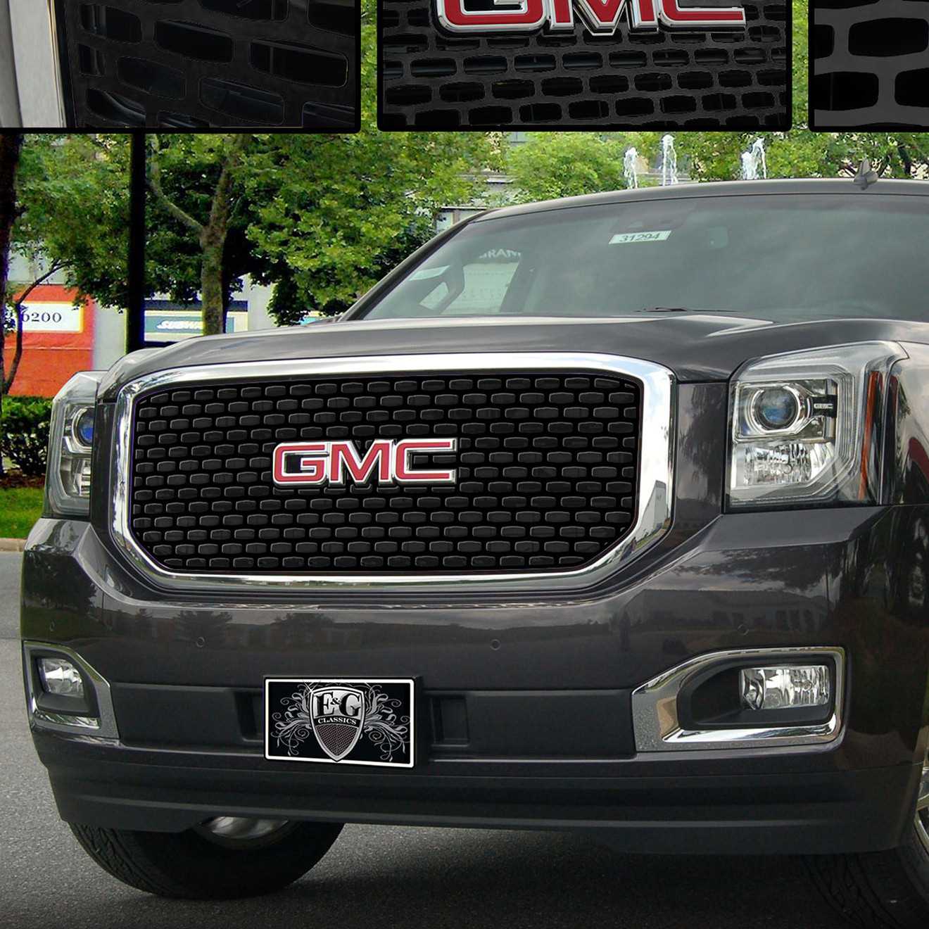 E&G Classics 2015-2016 GMC Yukon / Yukon XL Grille Black 