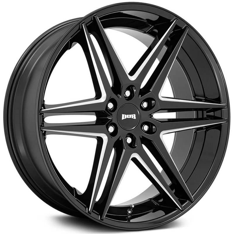 S267 Dirty Dog Glossy Black Milled