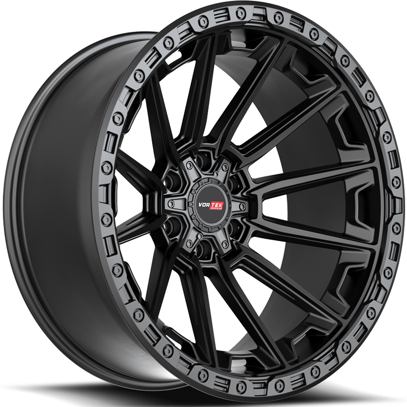 22x12 Vortek VRT-601 Spartan Matte Black REV