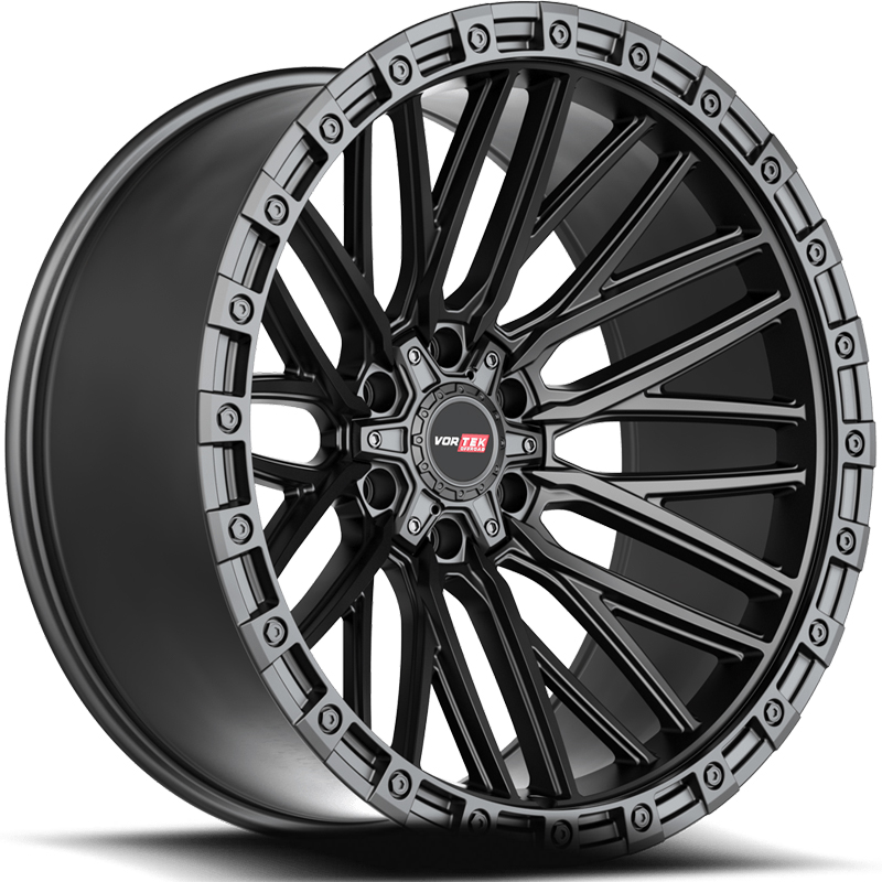 18x9 Vortek VRT-608 Apollo Matte Black REV